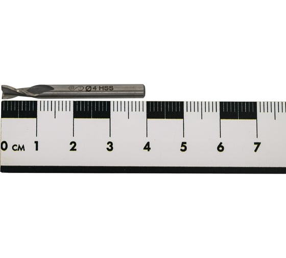 Фреза шпоночная ОТ ц/хв, 4x7х39 мм, HSS 00-00000375