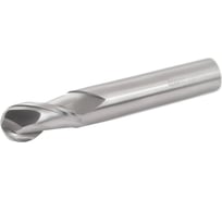 Фреза твердосплавная сферическая AHNO 6мм, L=50, l=12, хвостовик 6, Z2, угол 35, по алюминию и цвет.металлам BRAL-2B-R3.0 ah02268