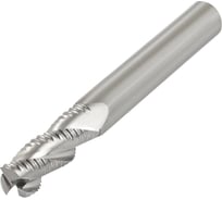 Фреза твердосплавная AHNO обдирочная 20мм, L=100, l=50,  хвостовик 20, Z3, угол 30, по алюминию и цвет.металлам BRAL-3W-D20.0 ah02281