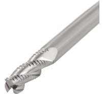 Фреза твердосплавная AHNO обдирочная 12мм, L=75, l=30,  хвостовик 12, Z3, угол 30, по алюминию и цвет.металлам BRAL-3W-D12.0 ah02277