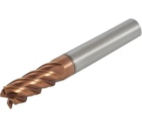 Фреза твердосплавная AHNO 10мм (L=75, l=25, хв=10) Z4 35 по стали, нерж., чугуну BRGM-4E-D10.0 HRC55 ah02550
