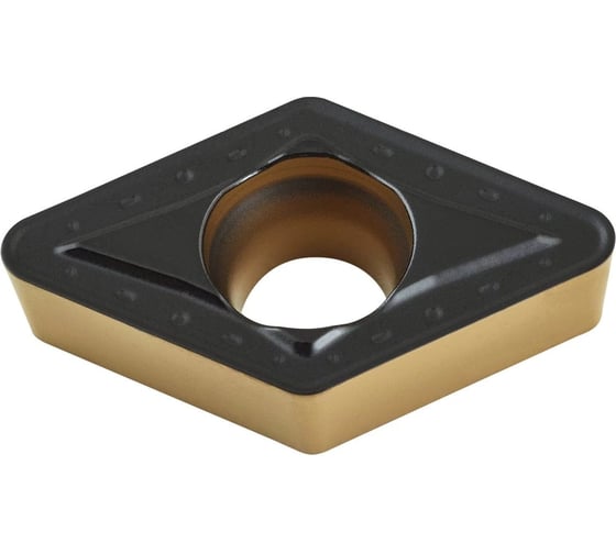 Пластина твердосплавная AHNO ISO DCMT11T312-PMA ACP10E по стали, чистовая, 10 шт ah01831у