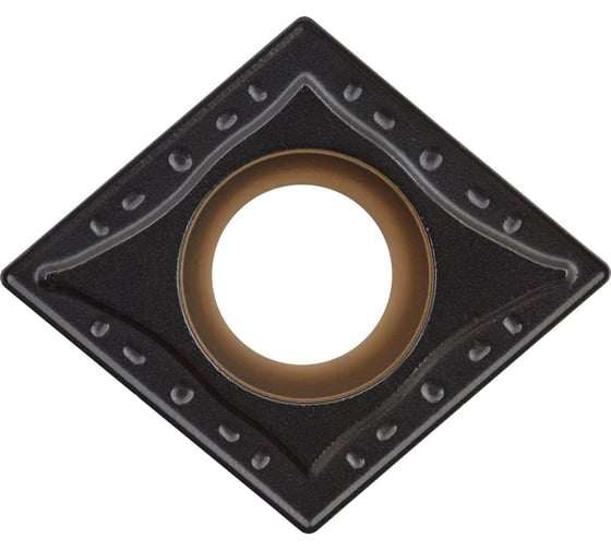 Пластина твердосплавная AHNO ISO CCMT120404-PMA ACP10E по стали, чистовая, 10 шт ah01807у 1