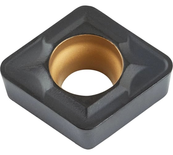 Пластина твердосплавная AHNO ISO CCMT060208-KMA ACK20E по чугуну, получистовая, 10 шт ah01814у