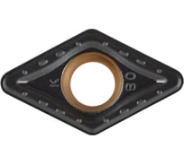 Пластина твердосплавная AHNO ISO DCMT070208-PMA ACP10E по стали, чистовая, 10 шт ah01825у