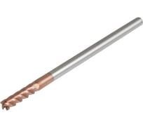 Фреза твердосплавная AHNO 6 мм (L=75, l=20, хв=6) Z4 35 по стали, нерж., чугуну BRGM-4EL-D6.0 HRC45 ah02559