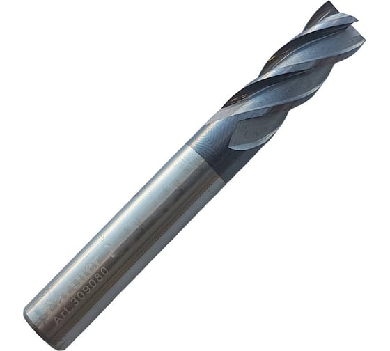 Фреза концевая Partner VHM-AlTiN, 14x30XD12x75мм Z4, серия 309 309140 1