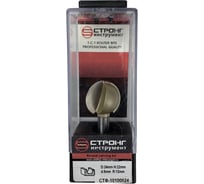 Фреза по дереву пазовая галтельная (24х22 мм; R12 мм; хвостовик 8 мм) Strong СТФ-10100024