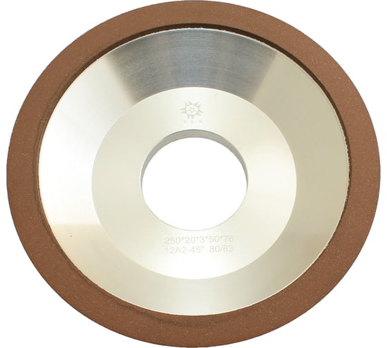 Круг алмазный TLX 12А2-45град, 250x20x3х50x76, SSD-2АС4, 80/63, 100 В2-01 191,0 карат 75011 1