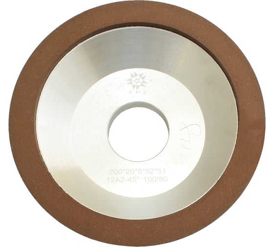 Круг алмазный TLX 12А2-45град, 200x20x5х52x51, SSD-2АС4, 100/80, 100 В2-01 249,0 карат 75008