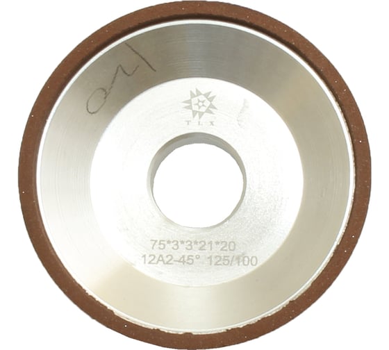 Круг алмазный TLX 12А2-45град., 75x3х3x21x20, SSD-2АС4, 125/100, 100 В2-01 9,0 карат 74997 1