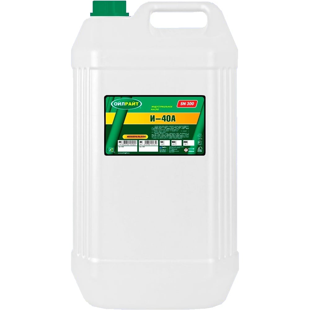 Масло веретенное И-40 А 30 л OILRIGHT 2598 - выгодная цена, отзывы ...