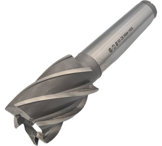 Фреза концевая ОТ конический хвостовик 50x75x200, z-6, КМ4, HSS 00-00000308 1