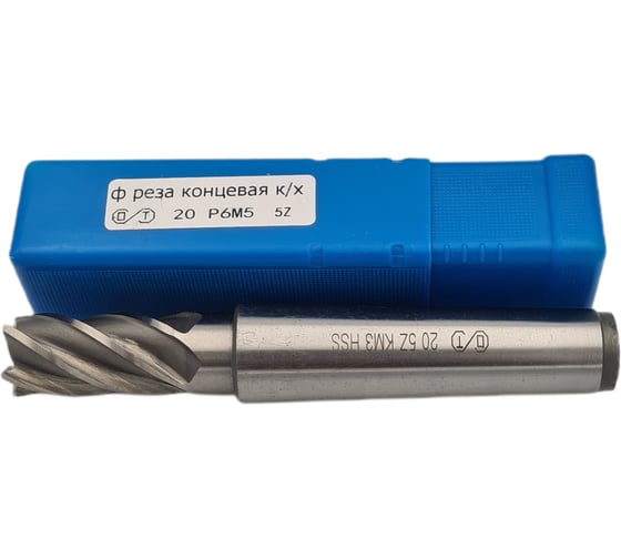 Фреза концевая ОТ конический хвостовик 20x38x140, z-5, КМ3, HSS 00-00000186