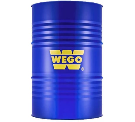 Масло индустриальное И-20А 205 л WEGO 4650063112811
