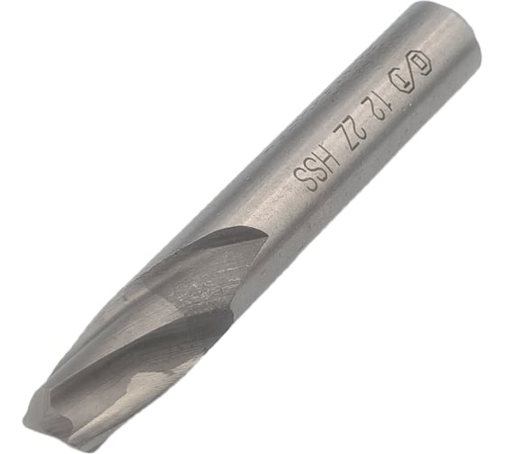 Фреза шпоночная ОТ цилиндрический хвостовик 12x16x73, HSS, 1*10 00-00000497