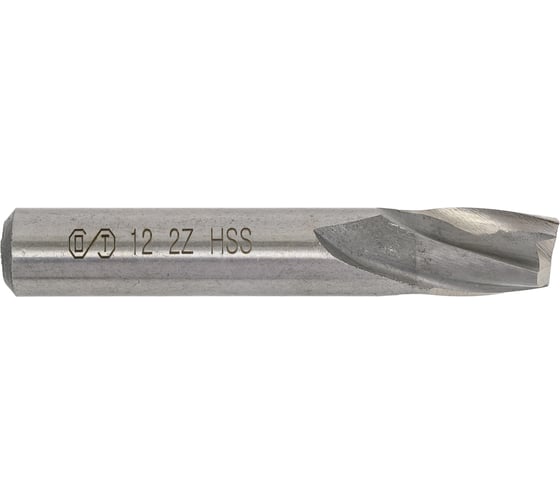 Фреза шпоночная ОТ цилиндрический хвостовик 12x16x73, HSS, 1*10 00-00000497