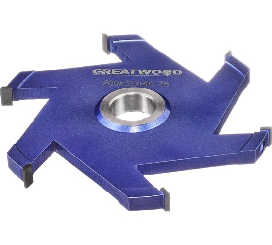 Фреза пазовая напайная Greatwood HW 200 32 16 z6 фрезер TL20313 1