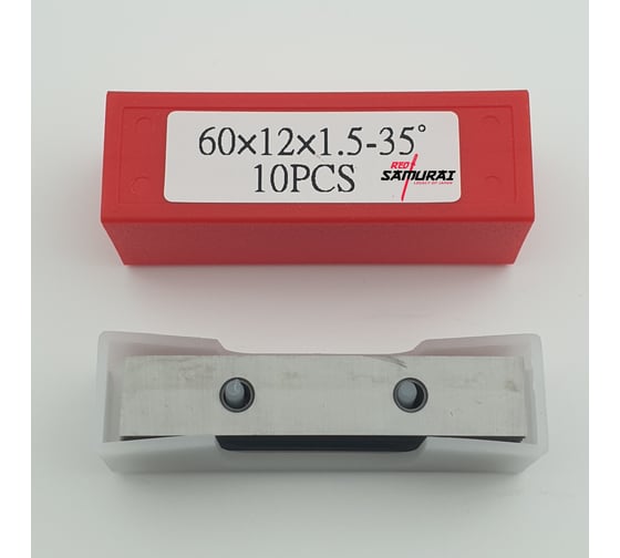 Нож твердосплавный универсальный RED SAMURAI TS 60x12x1,5 (T04F) (10шт.) TPRS0001309 1