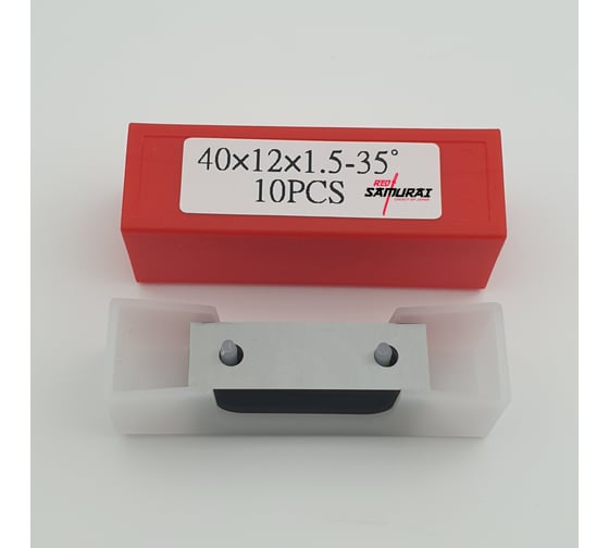 Нож твердосплавный универсальный RED SAMURAI TS 40x12x1,5 (T04F) (10шт.) TPRS0001307 1