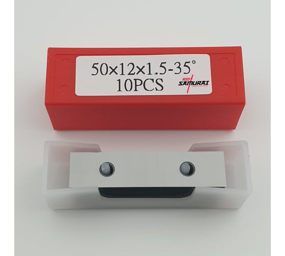 Нож твердосплавный универсальный RED SAMURAI TS 50x12x1,5 (T04F) (10шт.) TPRS0001308 1
