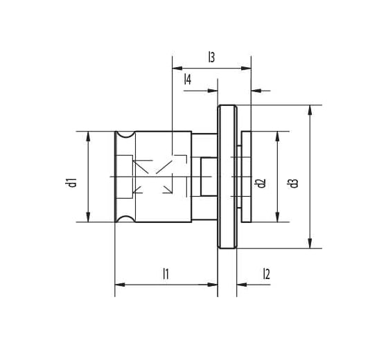 Вставка для метчиков KINTEK IBC1-8X6.2