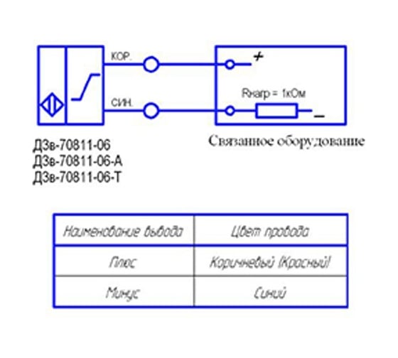 Датчик заштыбовки взрывозащищенный ТЕКО Дзв-70811-06-A 00-00069161