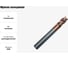 Фреза концевая ToolPro VHM TiSiN 8.0x35x100x8 мм, z4 11 819 075 4