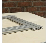 Профиль алюминиевый WOODWORK 73x14, длина 1.2 м TR73.120