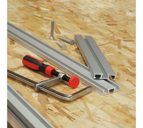 Профиль алюминиевый WOODWORK 48,5x12, длина 1.0 м TR48.100