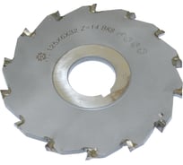 Фреза дисковая TLX 3-х сторонняя 125x6х32, Z=14 ВК8 с разнонаправл.зубьями 75065