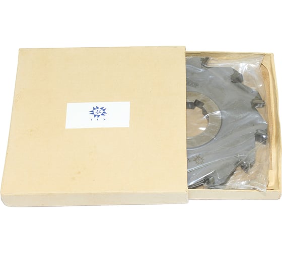 Фреза дисковая TLX 3-х сторонняя 125x6х32, Z=14 Т15К6 с разнонаправл.зубьями 75071