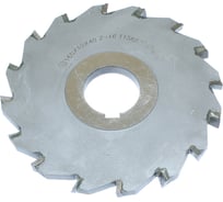 Фреза дисковая TLX 3-х сторонняя 160x10x40, Z=16 Т15К6 с разнонаправл.зубьями 75073