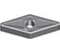 Токарная пластина ZCC-CT VNMG160408-EM YBG205 (10pcs) ZCC 40542 1