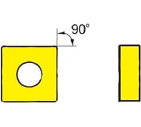 Токарная пластина ZCC-CT SNMG120412-ER YBM253(10pcs) ZCC 40018