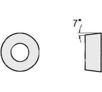Токарная пластина ZCC-CT RCMX2006MO YBC252(10pcs) ZCC 41473