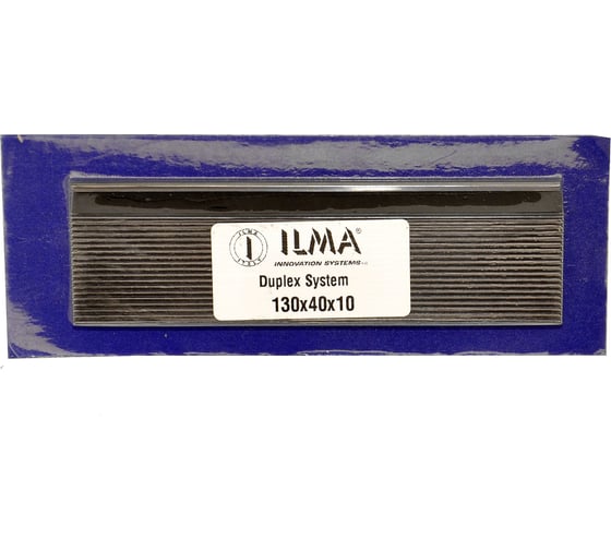 Нож бланкетный с насечкой ILMA DUPLEX SYSTEM HM 130x40x10 DSK1304010 1