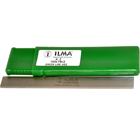 Нож строгальный ILMA 155x19x3 HSS GREEN LINE PHGL.155.19.3 1