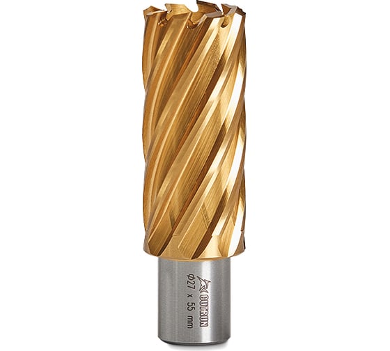 Сверло корончатое Cutrun 27x55 GOLD HWG55L-27