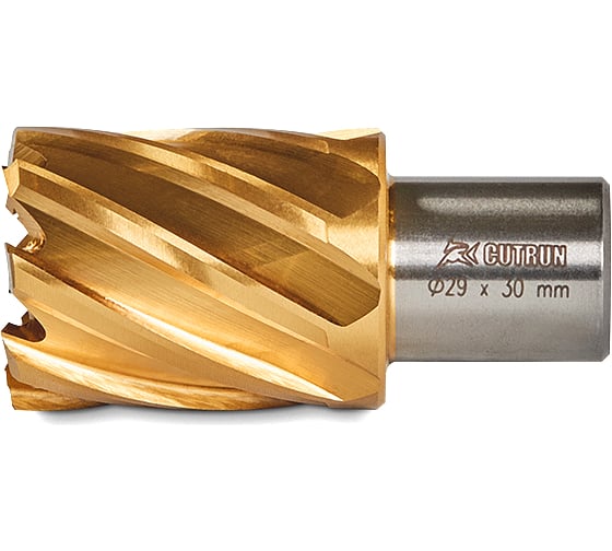 Сверло корончатое Cutrun 29x30 GOLD HWG30L-29