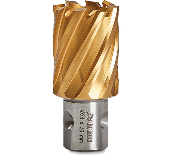 Сверло корончатое Cutrun 28x30 GOLD HWG30L-28 1