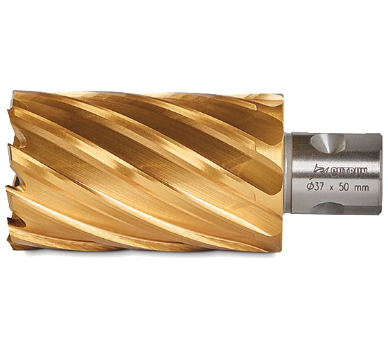 Сверло корончатое Cutrun 37x55 GOLD HWG55L-37