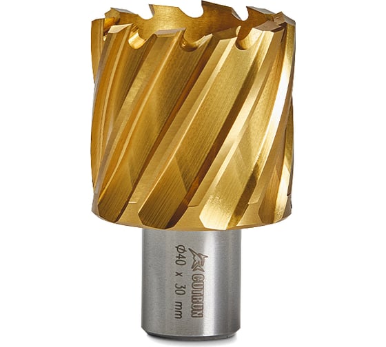 Сверло корончатое Cutrun 40x30 GOLD HWG30L-40 1