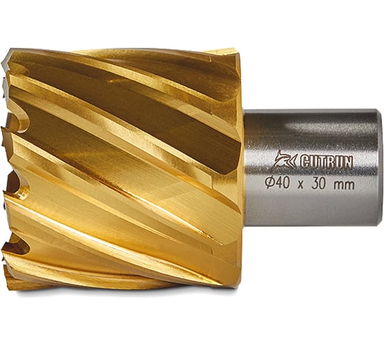 Сверло корончатое Cutrun 40x30 GOLD HWG30L-40