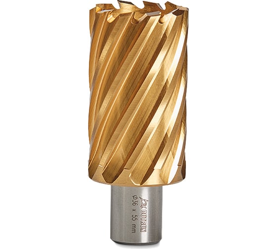 Сверло корончатое Cutrun 36x55 GOLD HWG55L-36