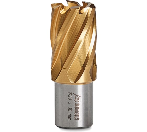 Сверло корончатое Cutrun 23x30 GOLD HWG30L-23 1