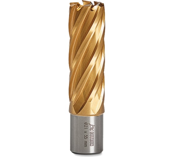 Сверло корончатое Cutrun 21x55 GOLD HWG55L-21 1
