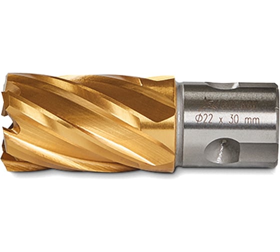 Сверло корончатое Cutrun 22x30 GOLD HWG30L-22 1
