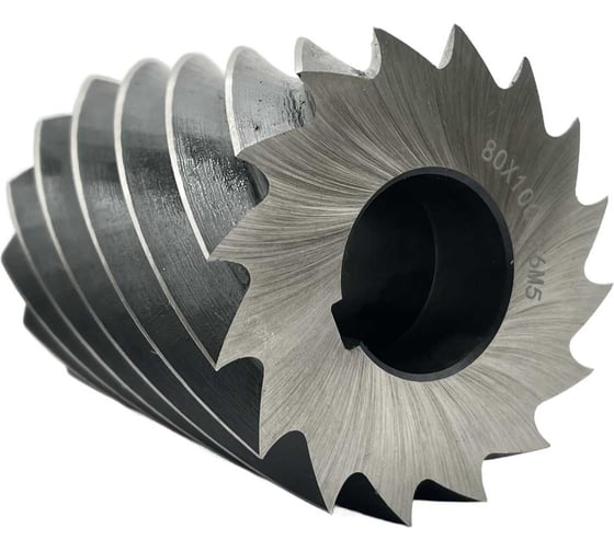 Фреза цилиндрическая насадная TORNERI ф 80x100x32 мм z=16 Р6М5 Т022897 1