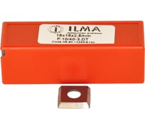 Нож сменный квадратный твердосплавный ILMA 15x15x2,5 стандарт 30º R=150 HW (упаковка 10шт) 08.90.1525RR150-10